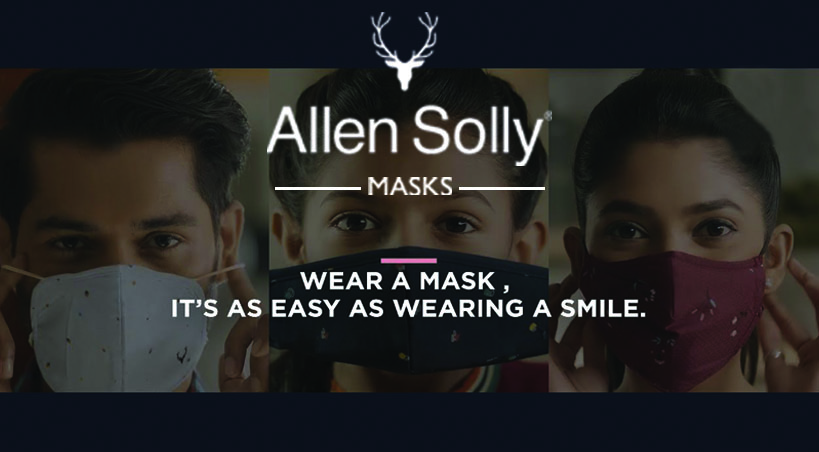  Allen Solly Emphasizes On Wearing A Mask In New Campaign