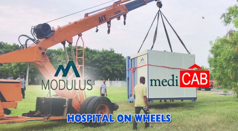  IIT- Madras Startup Develops Foldable And Portable Covid-19 Hospital