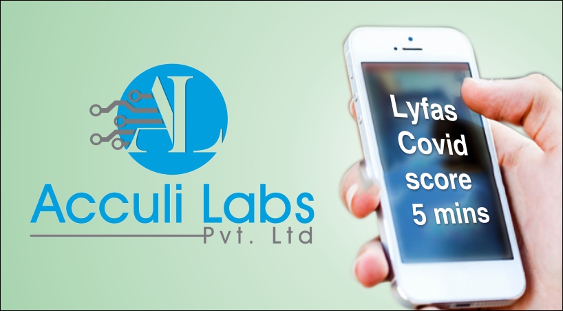  Lyfas- Indian Startup develops 5 min Covid detecting mobile APP