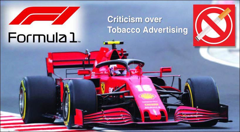  Formula One slammed for Tobacco Advertising