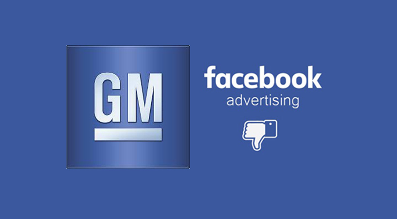  On hate Content, GM stops Facebook ads