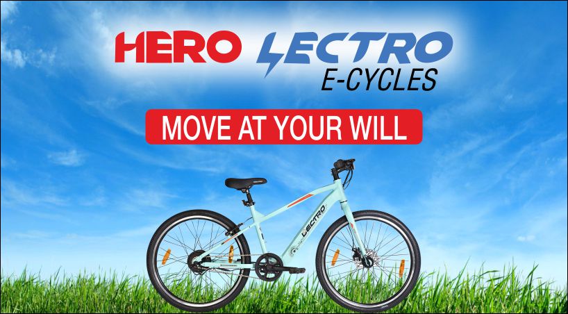  Hero Lectro launches new range of E-Cycles