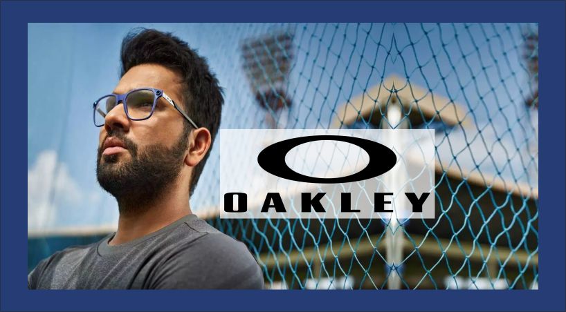  Oakley Signs Rohit Sharma As Brand Ambassador For Its Eyewear Range