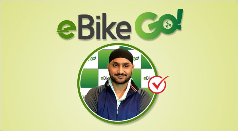  Harbhajan Singh Is Brand Ambassador of eBikeGO