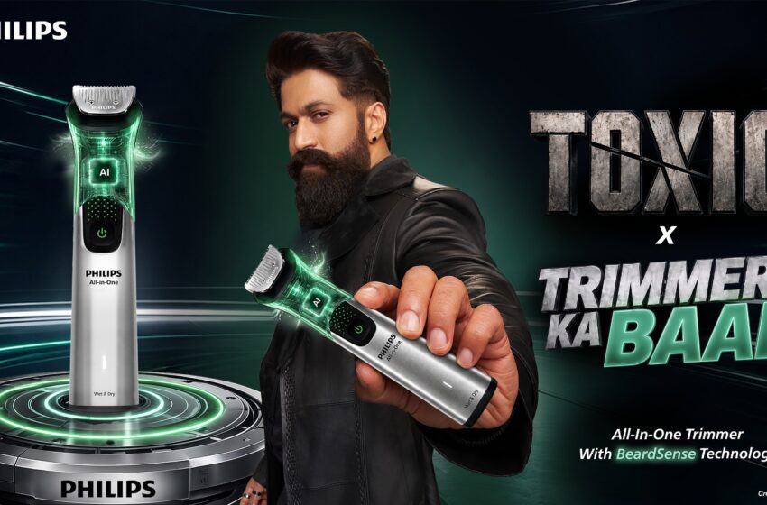  Philips India Signs Yash as Men’s Grooming Brand Ambassador